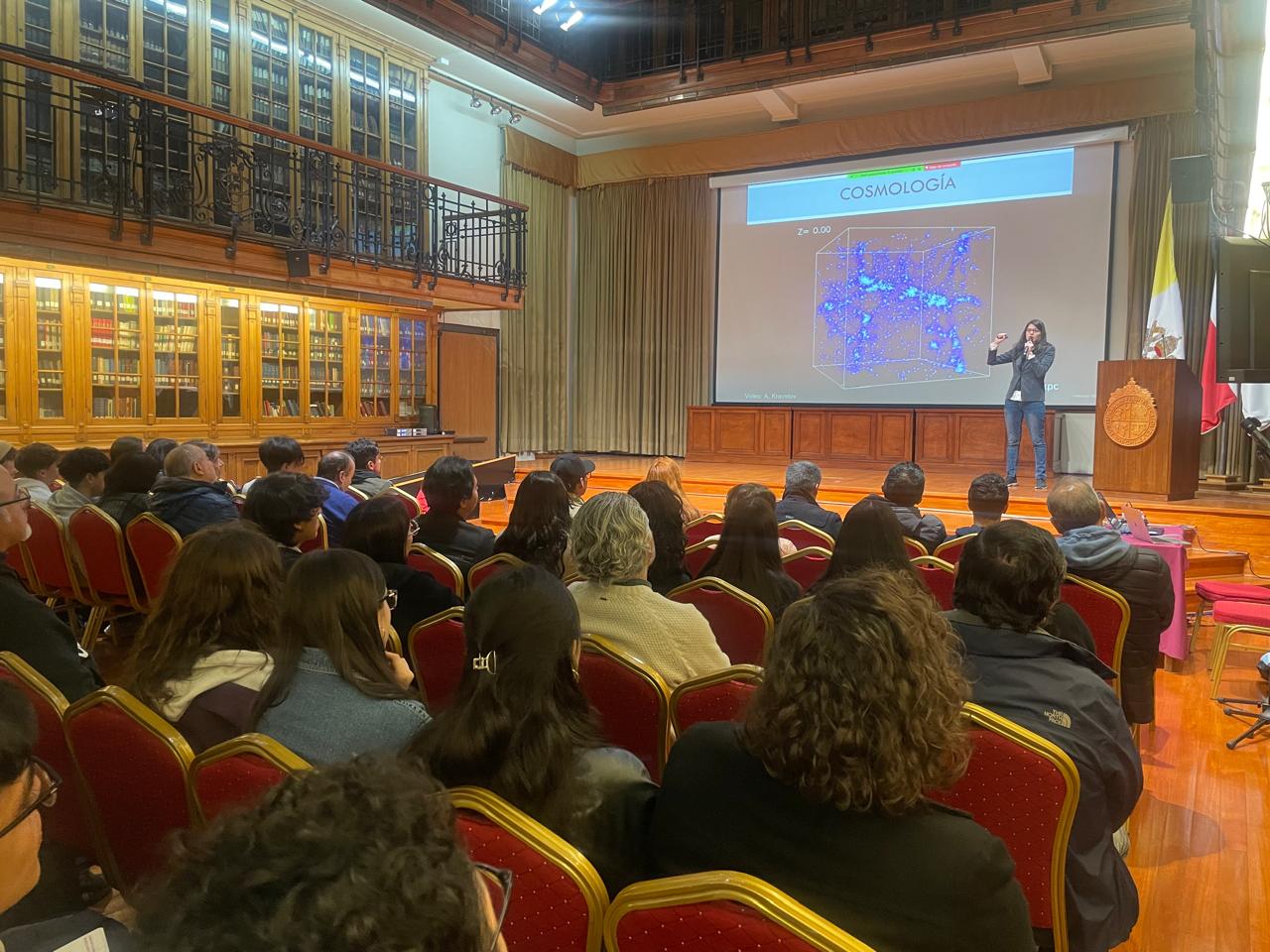 Inauguracion charla Fisica para las Tardes de Invierno